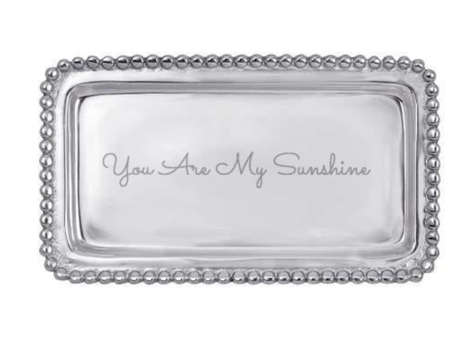 3905-YOU Statement Tray You Are My Sunshine