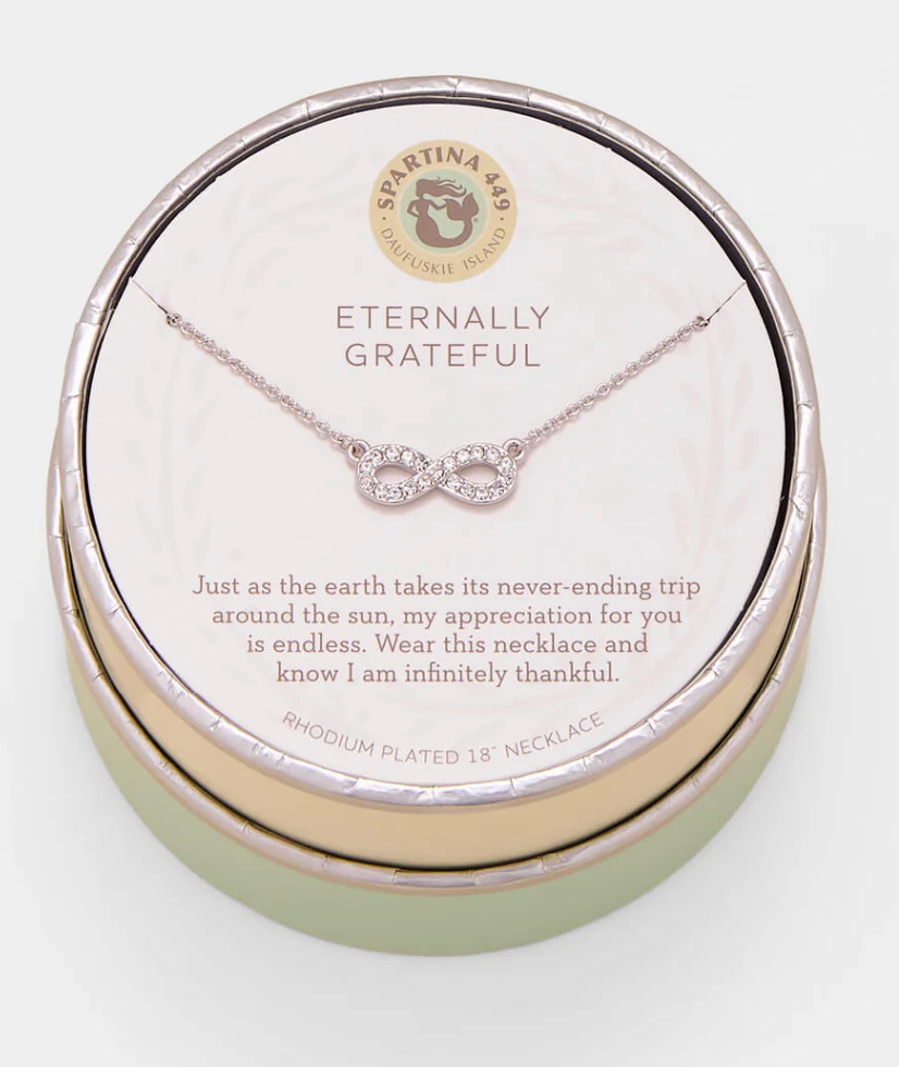 SLV Eternally Grateful Necklace Silv
