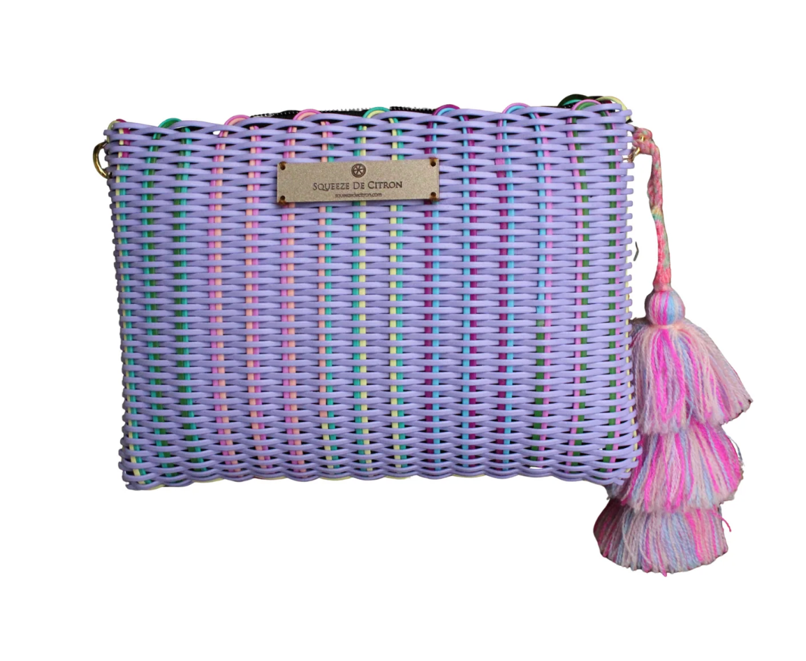 Sprinkle Lavender Lemon Drop Citron Large with Gold Strap