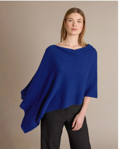 100% Cashmere Poncho