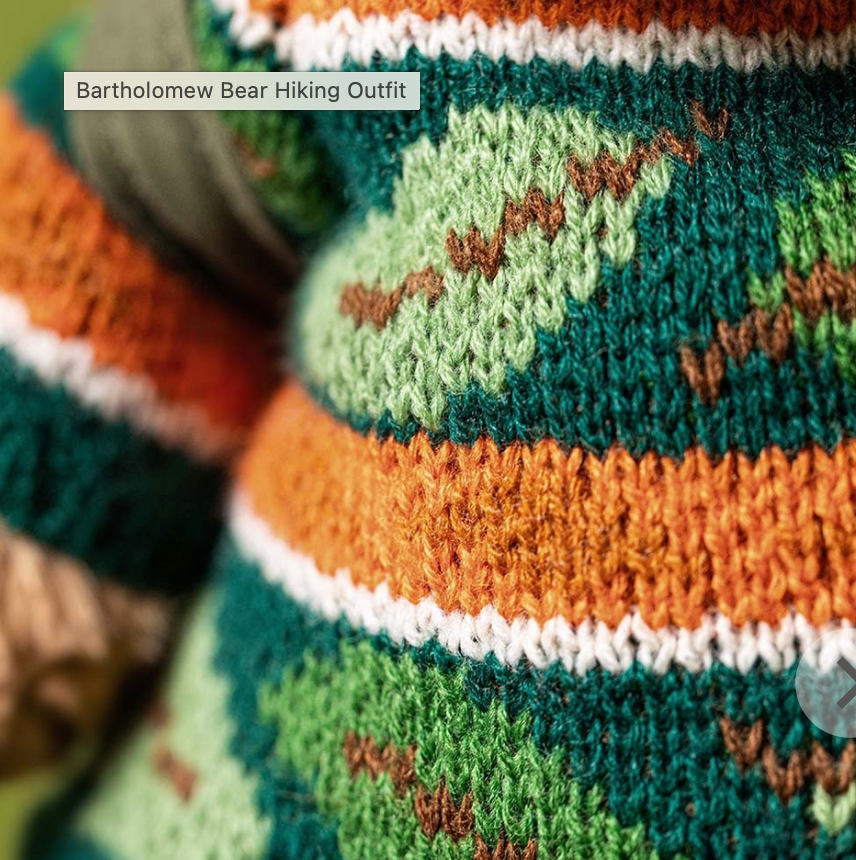 Bartholomew Bear Hiking Outfit by Jellycat
