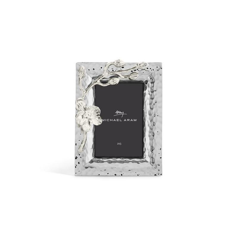 111828 White Orchid Mini Frame