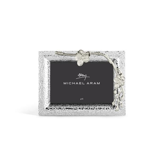111815 White Orchid Frame 4X6