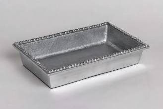 11511 Guest Napkin Box Silv