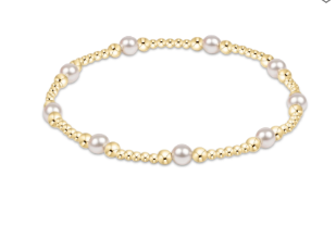Classic Purpose 4mm Bracelet Pearl