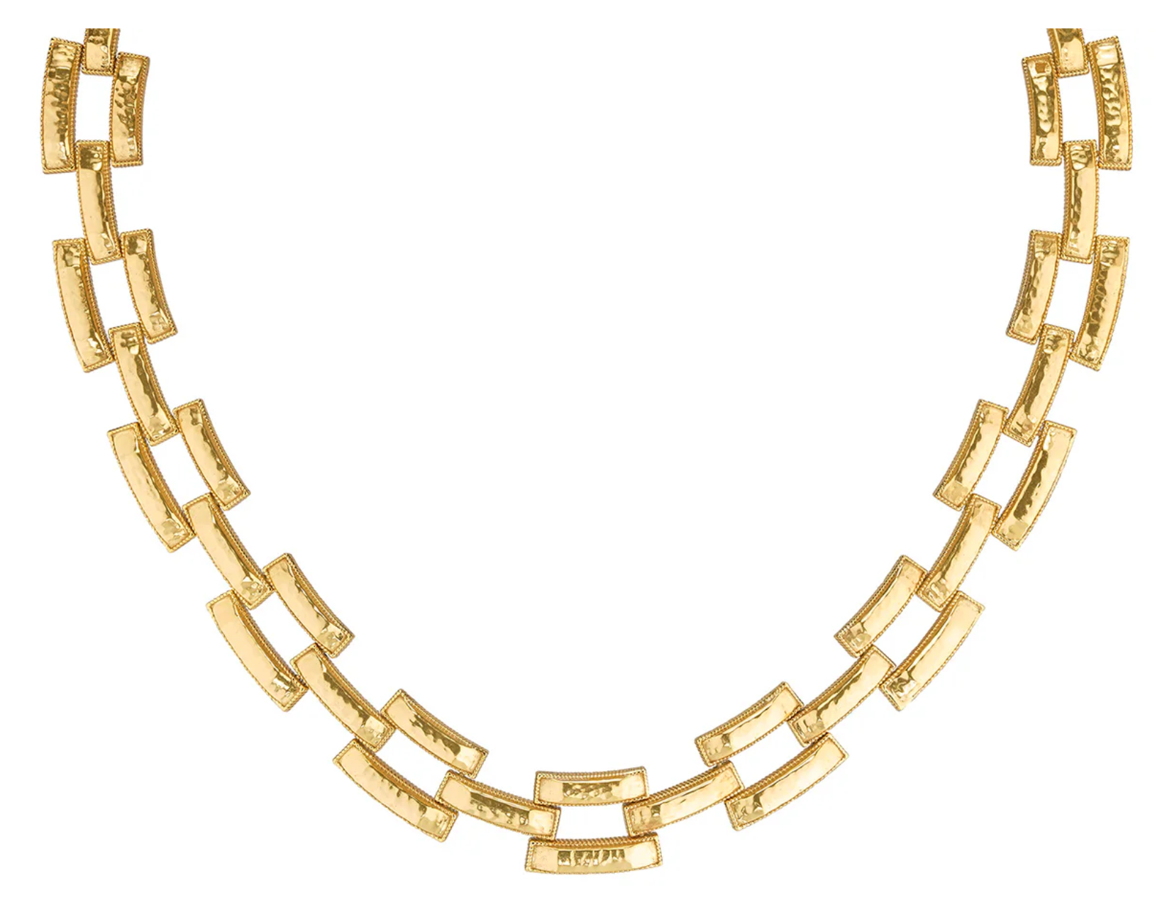 Pathway Link Necklace Gold ZPWN01/710