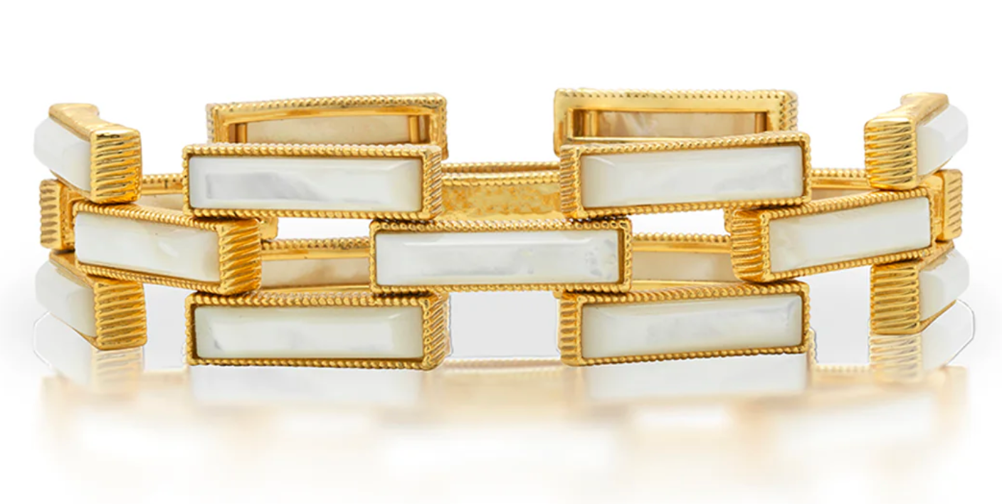 Pathway Link Bracelet 7.5 MOP ZPWB02/110