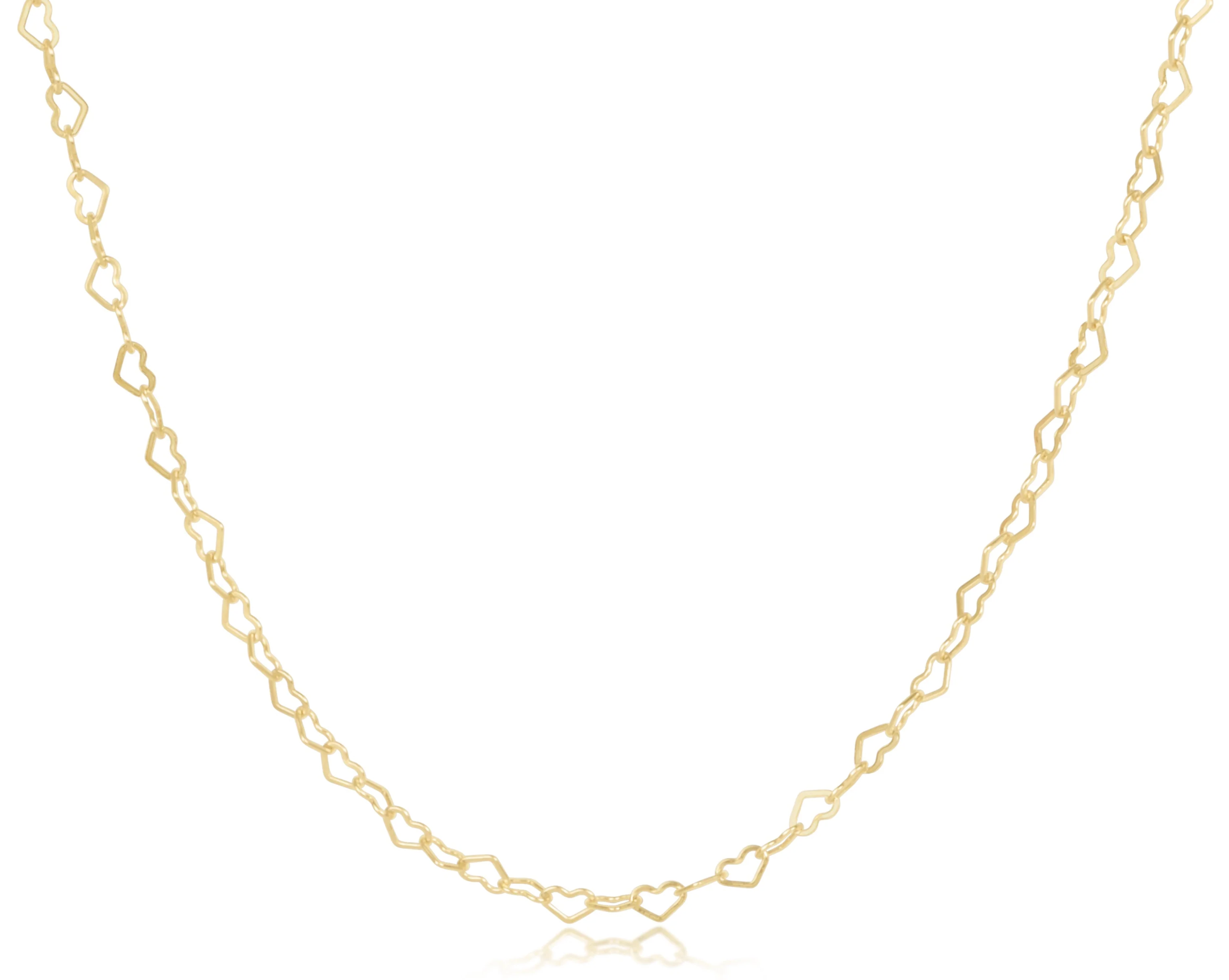15in Choker Love Chain Gold