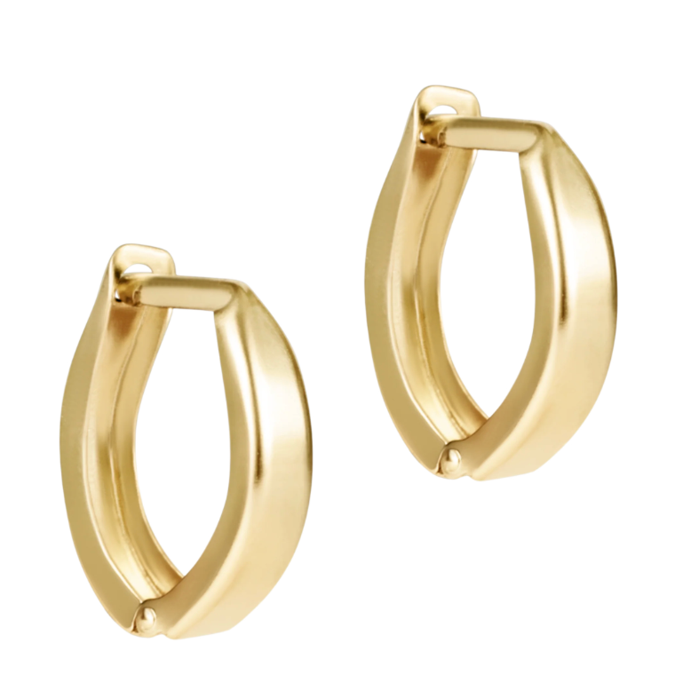 Huggie Gold .5in Hoop