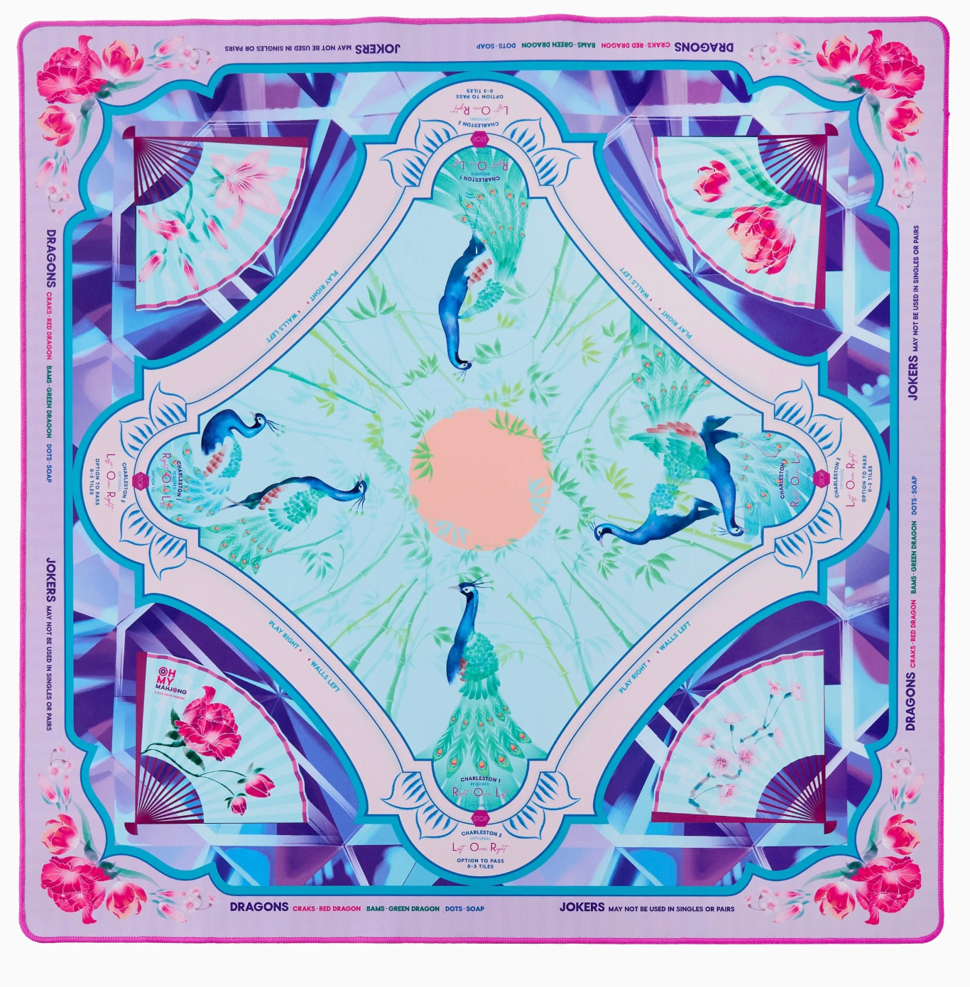 Amethyst Mahjong Mat in Tube