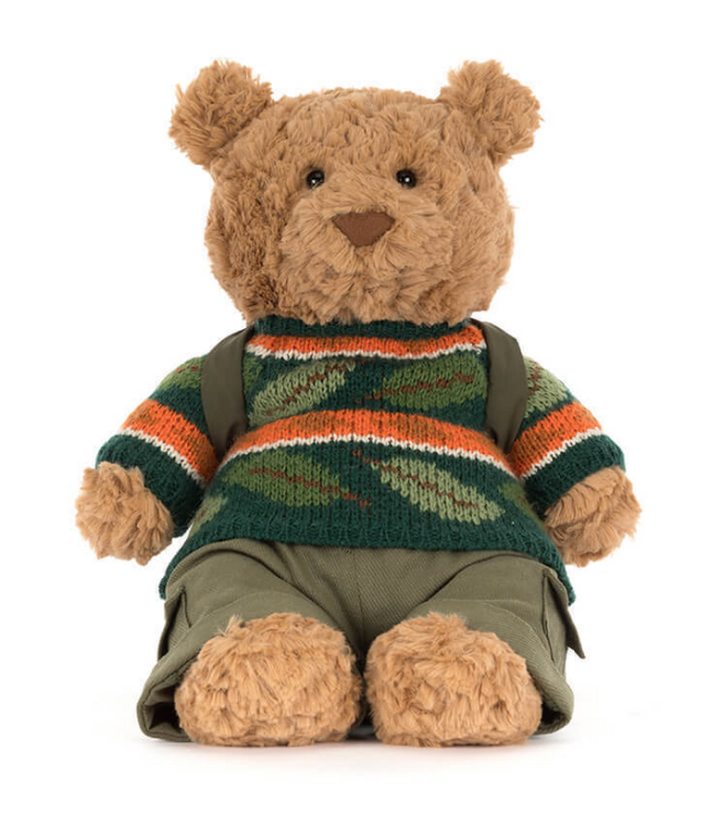 Bartholomew Bear Hiking Outfit by Jellycat