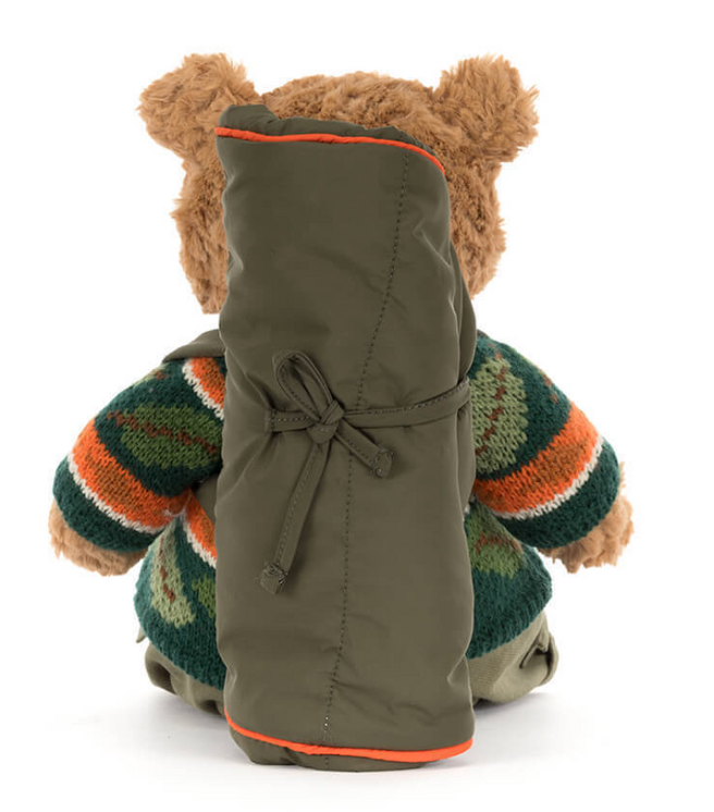Bartholomew Bear Hiking Outfit by Jellycat